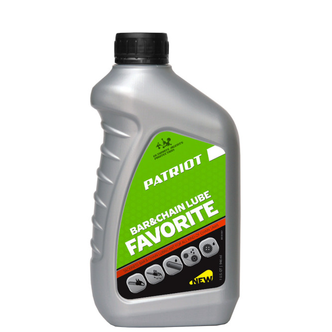 Масло цепное PATRIOT FAVORITE BAR&amp;amp;CHAIN LUBE 0,946л.