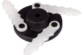 Головка триммерная Champion HT48 MAXI-CUT( гайка 3/8"-24UNF прав) пластмассовые ножи GT-22GES