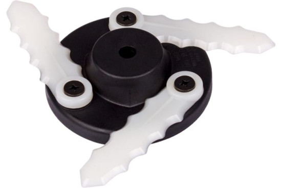 Головка триммерная Champion HT48 MAXI-CUT( гайка 3/8"-24UNF прав) пластмассовые ножи GT-22GES