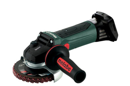 Аккумуляторная угловая шлифовальная машина Metabo W 18 LTX 125 Quick Inox Set 600174880