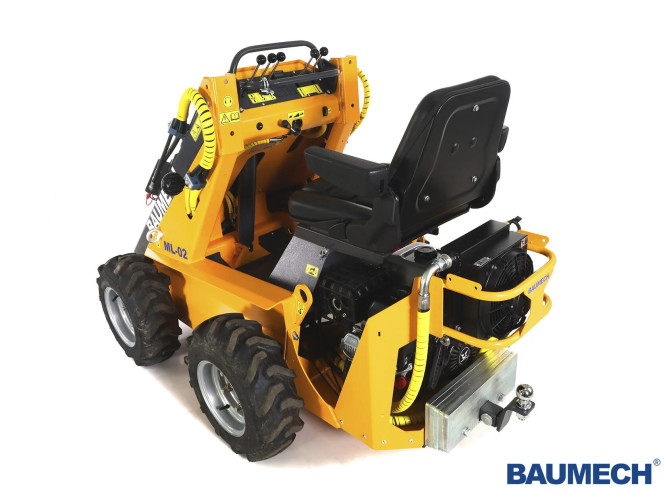 Мини-погрузчик BAUMECH ML-02, двиг. Honda GX390