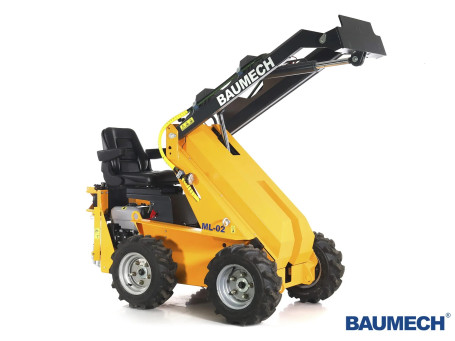 Мини-погрузчик BAUMECH ML-02, двиг. Honda GX390