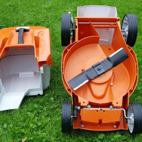 Аккумуляторная газонокосилка Stihl RMA 235 c AK 20 и AL 101