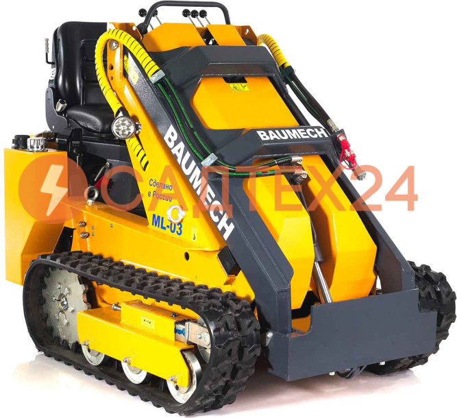 Мини-погрузчик BAUMECH ML-03 PRO, двиг. Zongshen GB750 EFI инжектор
