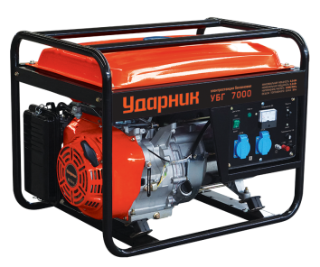 Бензогенератор Ударник УБГ 7000