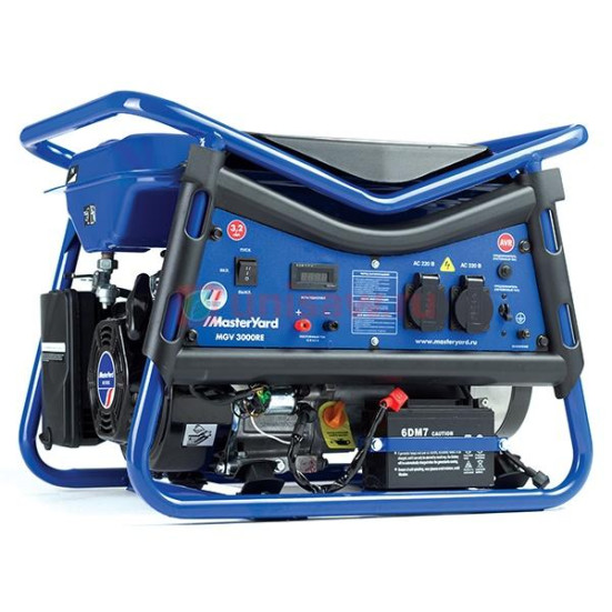 Бензогенератор MasterYard MGV 3000RE