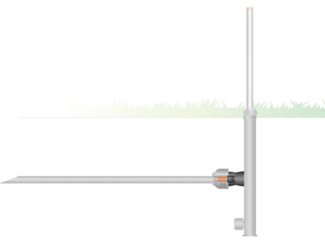Дождеватель выдвижной S 80/300 GARDENA 01566-27.000.00