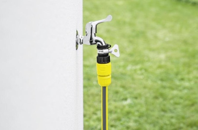 Комплект для подключения мойки высокого давления для кранов без резьбы Karcher 2.645-258.0