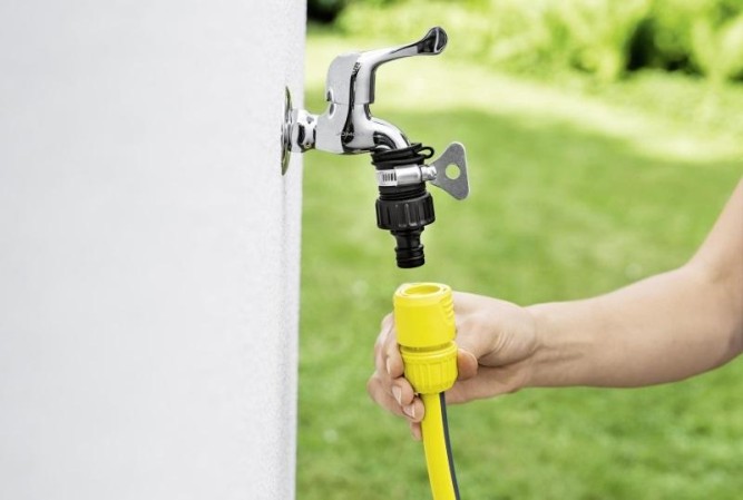 Комплект для подключения мойки высокого давления для кранов без резьбы Karcher 2.645-258.0