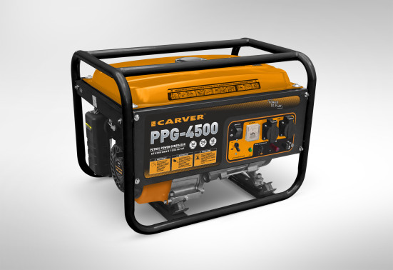 Бензогенератор Carver PPG-4500