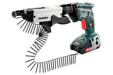 Аккумуляторный шуроповерт для гипсокартона Metabo SE 18 LTX 4000 + SM 5-55 620048510