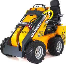 Мини-погрузчик BAUMECH ML-02 PRO, двиг. Honda GX630