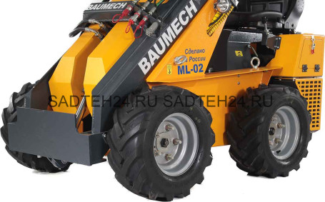 Мини-погрузчик BAUMECH ML-02 PRO, двиг. Honda GX630