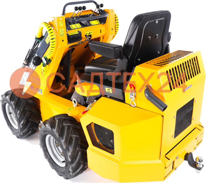 Мини-погрузчик BAUMECH ML-022 Pro (Zongshen GB750 EFI инжектор + капот)