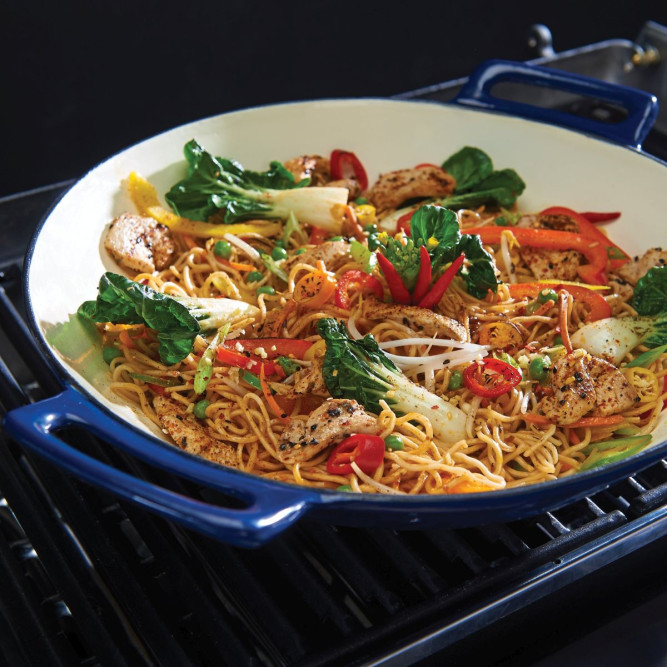 Чугунный вок с керамическим покрытием Broil King