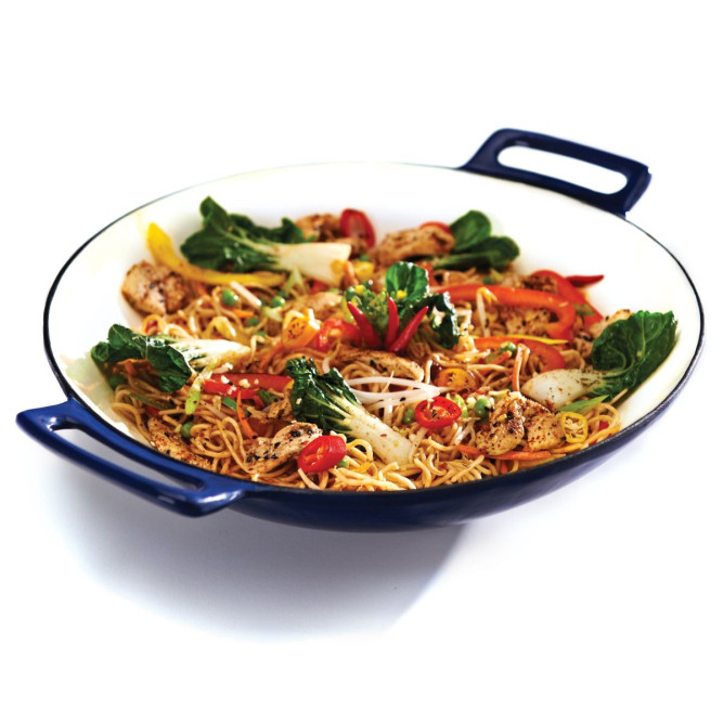 Чугунный вок с керамическим покрытием Broil King