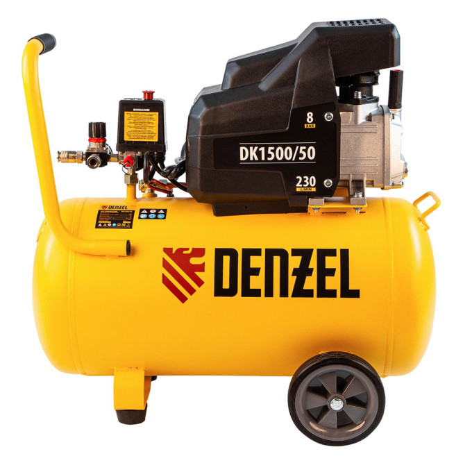 Компрессор воздушный DENZEL DK1500/50,Х-PRO