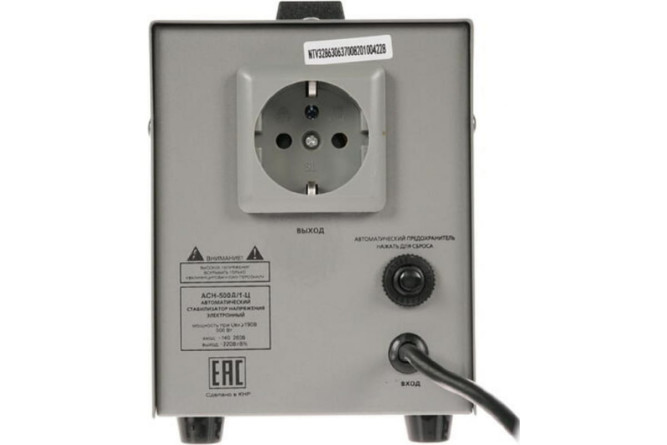 Стабилизатор Ресанта АСН-500Д/1-Ц