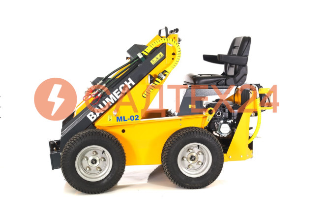 Мини-погрузчик BAUMECH ML-02, дв. Zongshen GB460E, на газонных колесах