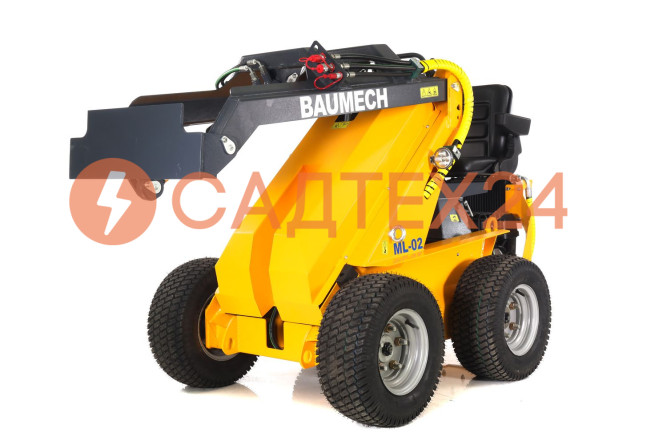 Мини-погрузчик BAUMECH ML-02, дв. Zongshen GB460E, на газонных колесах