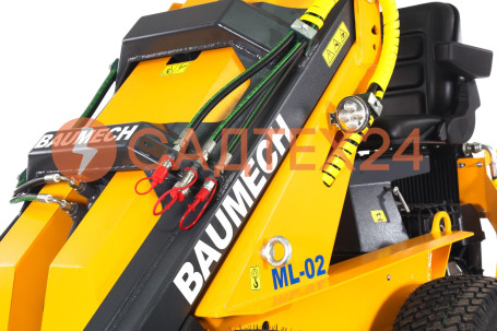 Мини-погрузчик BAUMECH ML-02, дв. Zongshen GB460E, на газонных колесах