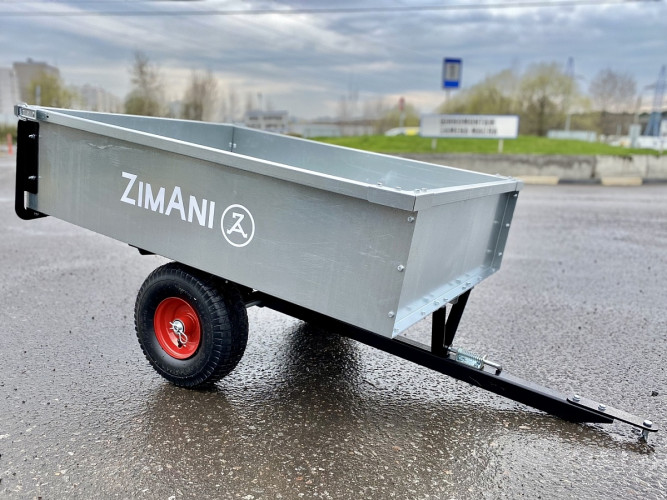 Прицеп ZimAni Stainless steel 500 для садового трактора