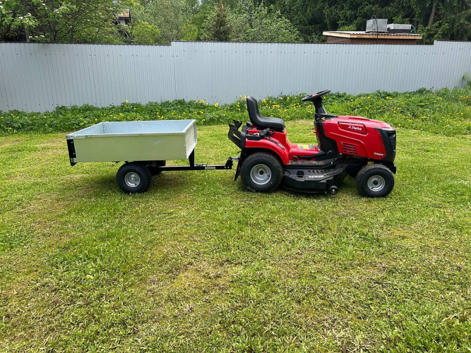 Прицеп ZimAni Stainless steel 500 для садового трактора