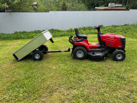 Прицеп ZimAni Stainless steel 500 для садового трактора