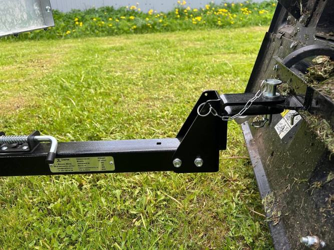 Прицеп ZimAni Stainless steel 500 для садового трактора