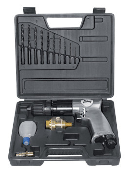 Пневмодрель FUBAG DRS142/1800, С РЕВЕРСОМ В КЕЙСЕ