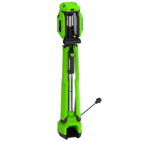 Мачта осветительная аккумуляторная Greenworks, Арт.3503207, 24V /110-240V, 3000 лм, без АКБ и ЗУ