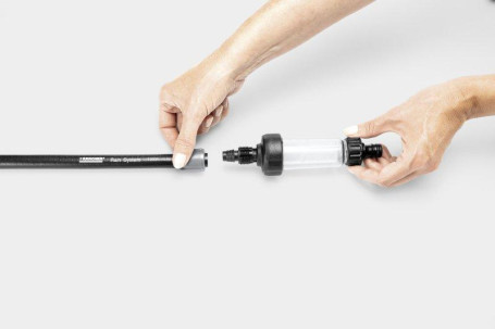 Редуктор с фильтром со штуцерами для соединения к крану G3/4" и системному шлангу Karcher 2.645-226.0