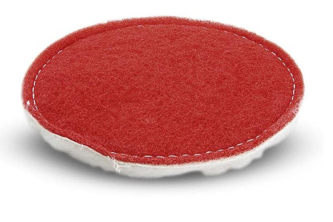 Пад 170мм мягкий белый с полировальной шерстью к BD 17/5 Karcher 6.994-126.0