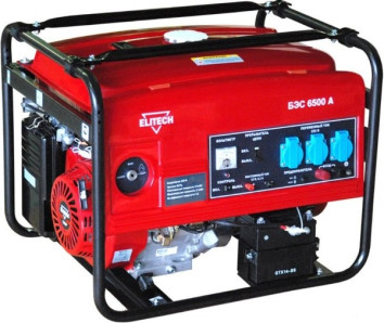 Электростанция Elitech БЭС 6500 А авто старт