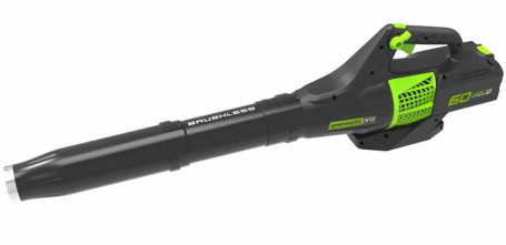 Воздуходув аккумуляторный Greenworks GD60AB, 60V, бесщеточный, без АКБ и ЗУ