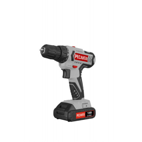 Дрель-шуруповерт аккумуляторная Ресанта ДА-18-2ЛК
