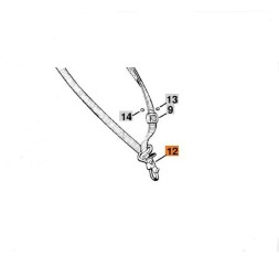 Карабинный крючок FS 94 Stihl 41197106900