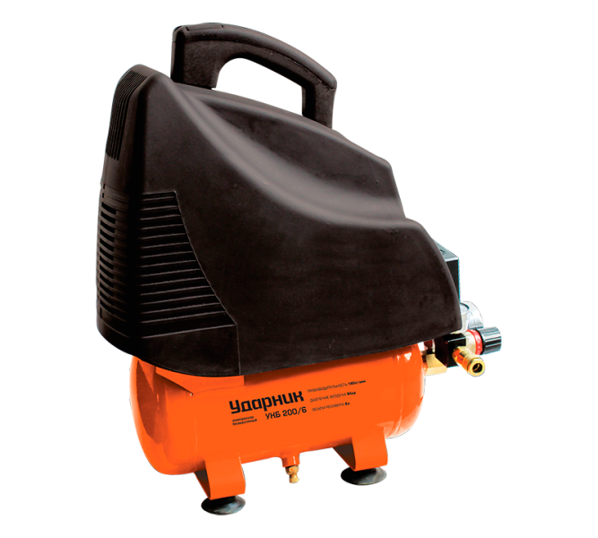 Коаксиальный безмасляный компрессор Ударник УКБ 200/6