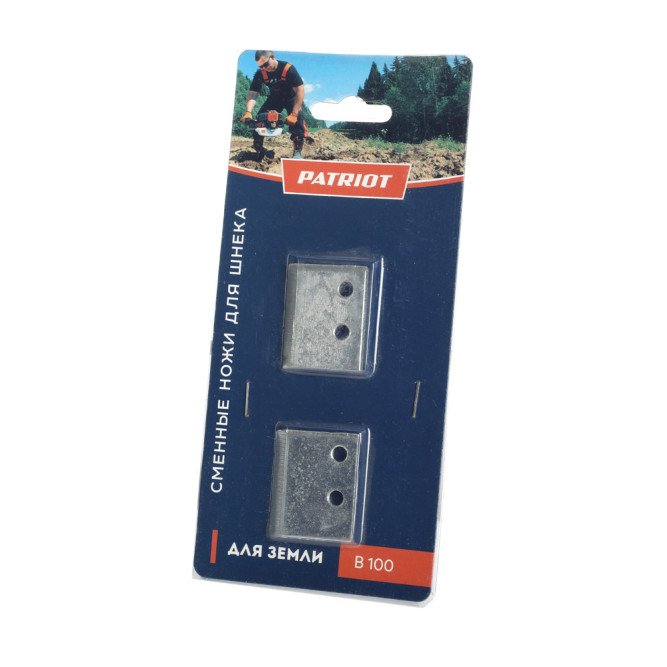 Ножи сменные PATRIOT B 100 для шнека D 100B