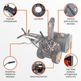 Снегоуборщик бензиновый PATRIOT PRO 785 Е