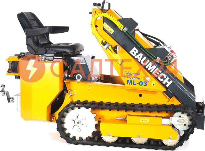Мини-погрузчик BAUMECH ML-03 PRO, двиг. Zongshen GB750 карб