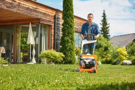 Газонокосилка STIHL RM 448 TC бензиновая самоходная