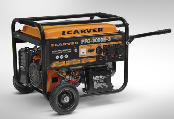 Бензогенератор Carver PPG-8000E-3
