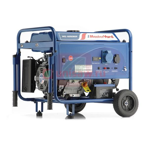 Бензогенератор MasterYard MG 6000REP в Екатеринбурге