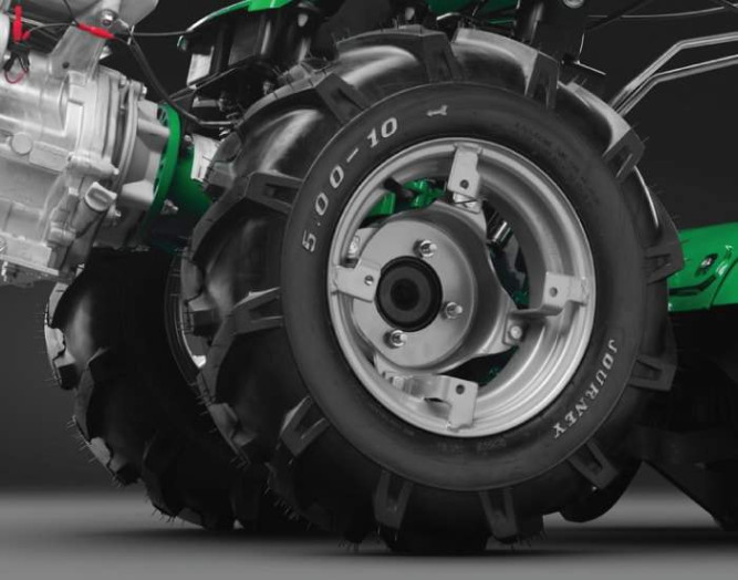 Мотоблок Caiman с ВОМ Atletico 328P, двиг. Honda GX200