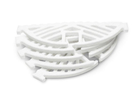 Пад 635мм мягкий белый неабразивный для полировки уп-5шт к B60/10 С Karcher  8.637-944.0