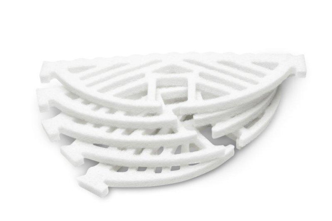 Пад 635мм мягкий белый неабразивный для полировки уп-5шт к B60/10 С Karcher  8.637-944.0