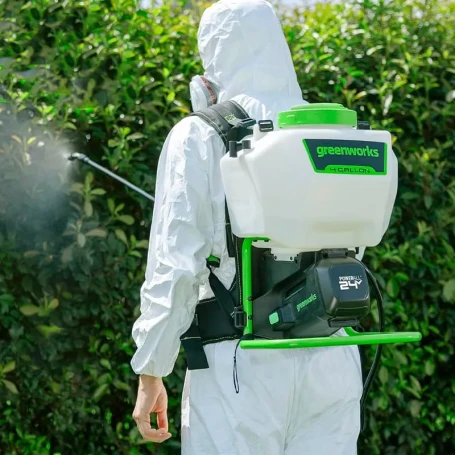 Опрыскиватель аккумуляторный Greenworks G24BPSII, 24V, c 1хАКБ 2Ач и ЗУ