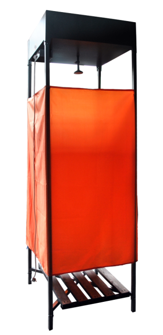 Душ дачный Вихрь Д-135-П (135л) с подогревом