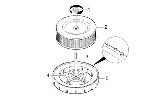 Фильтр патронный для T 10/1 HEPA с монтажным комплектом Karcher 2.641-229.0